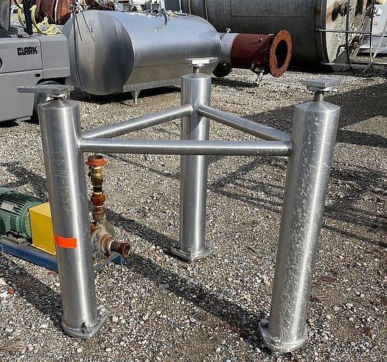 Used FELDMEIER 400 GAL. JACKETED MIX TANK w/ 60 HP SHEAR MIXER !  (#1003C)