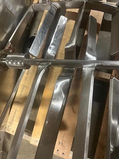 Used HAMILTON "150" GAL. SIZE DOUBLE MOTION AGITATION & SCRAPE ASSEMBLY UNIT.