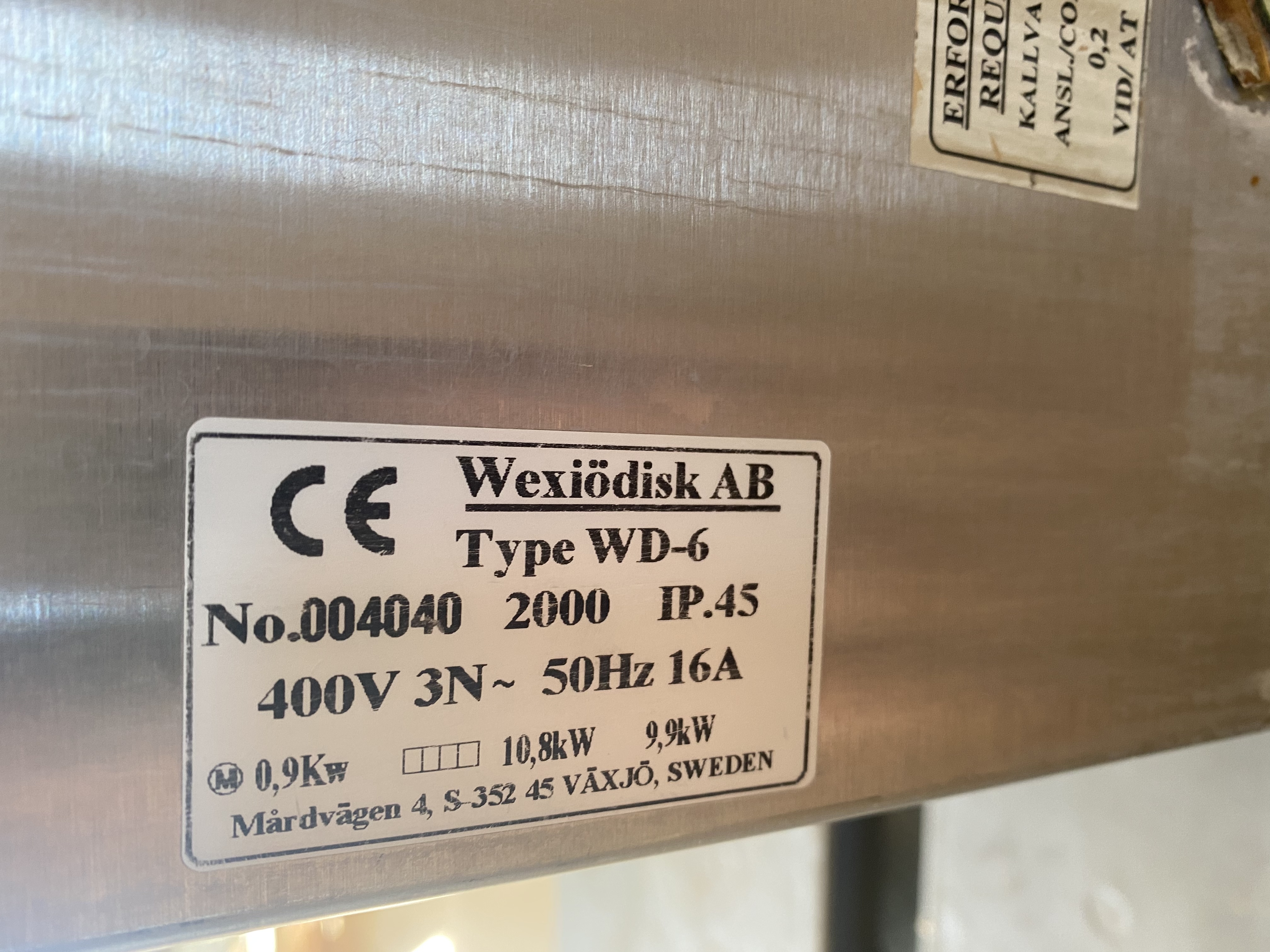 Begagnad Wexio WD-6