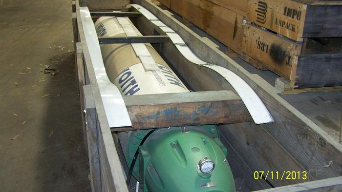 Used SUCTION PRESS ROLL 22" (558MM) DIA X 114" FACE10522 MANCHESTER, REBUILT 2009