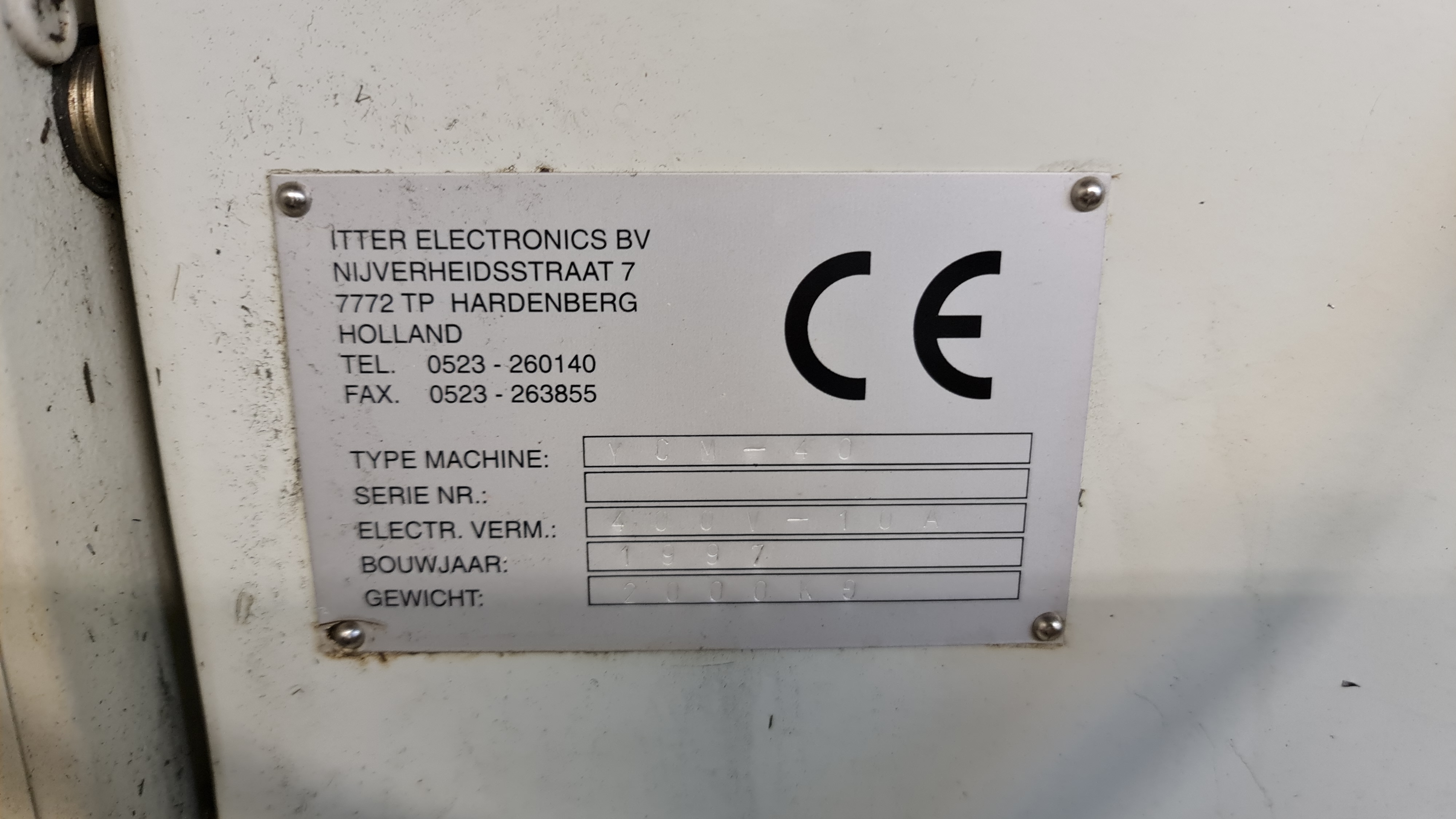 Gebruikt SUPERMAX YCM 40