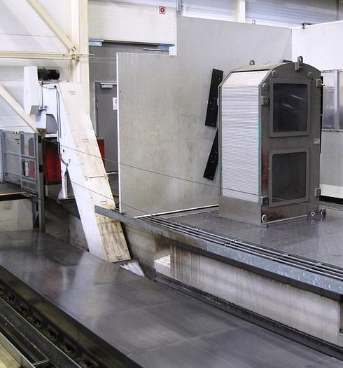 Begagnad Zayer 30 KCU 16000 AR, från 2003, Bäddfräs med rörlig pelare