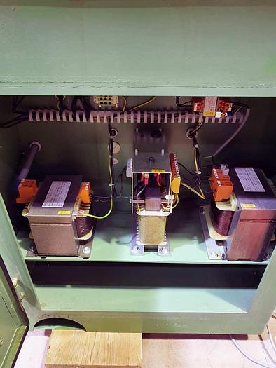 Used Kuper veneer zig-zag splicer machine, type FW/ 1200-E, year 1995