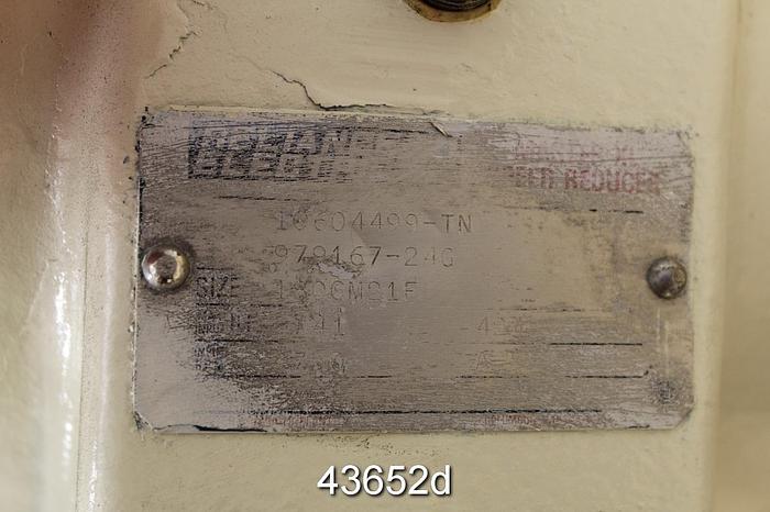 Used Beloit Jones DD4000 34"/38" Setup Motor/Gearbox #43652