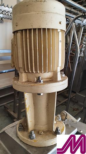 Used 120 Litre Stainless Steel Mix Tank with Ytron Mixer