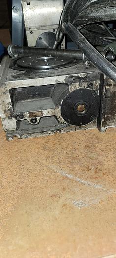 Used MMK MATSUMOTO 4th Axis ROTARY TABLE INDEXER, MDE 150R-31 6" diameter 17 &7pin connectors(300)