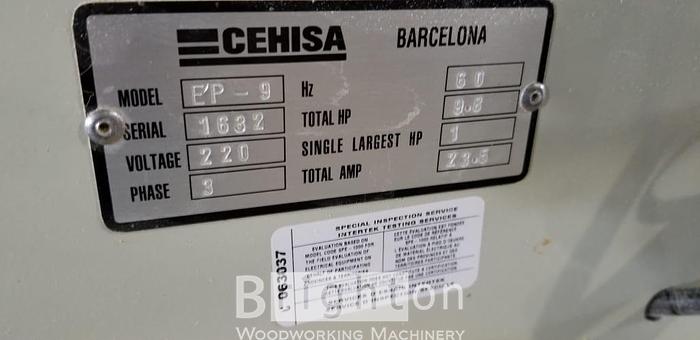 Used 2002 Cehisa EP-9 Edgebander