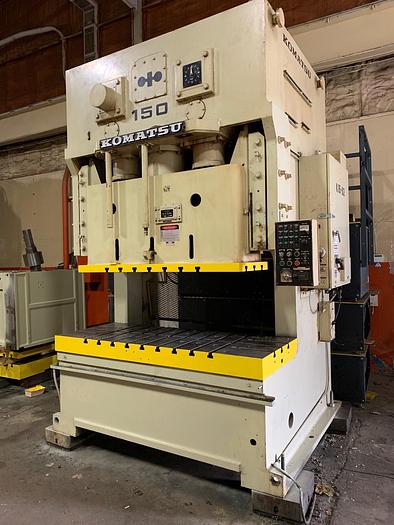 Used 165 ton Komatsu 2pt. Gap Mechanical Press