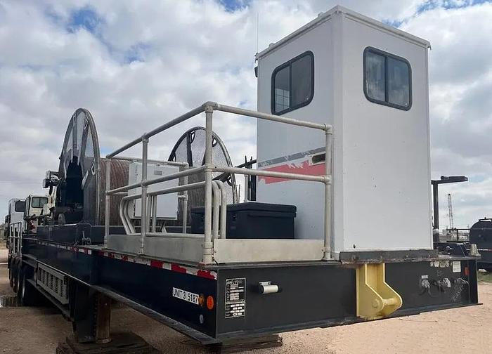 Used 2010 COILED TUBING REEL TRAILER, NOV HYDRARIG
