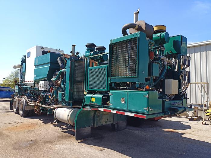 Used 2009 Cement Double Pump Trailer, Enerflow