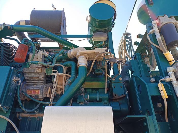 Used 2009 Cement Double Pump Trailer, Enerflow