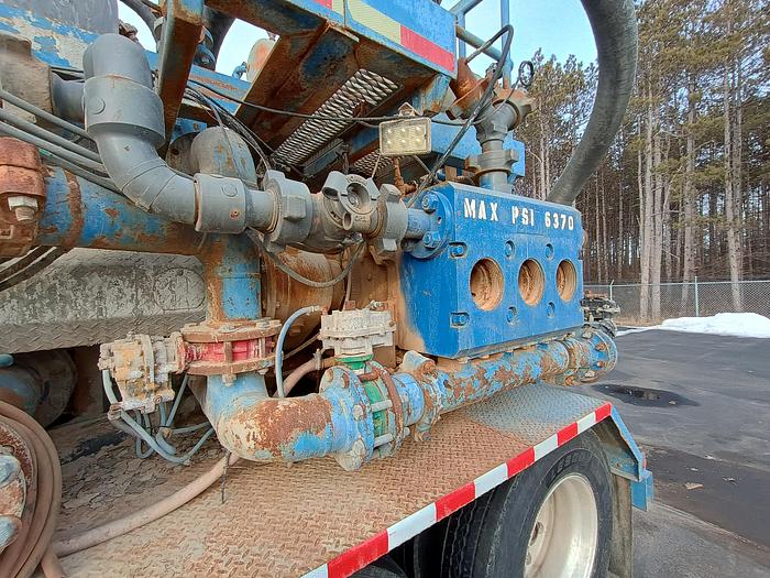 Used 2009 Cement Double Pump Trailer, NOV ROLLIGON