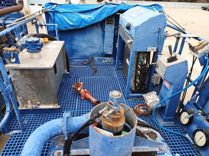 Used 2012 Cement Double Pump Trailer, FALCON