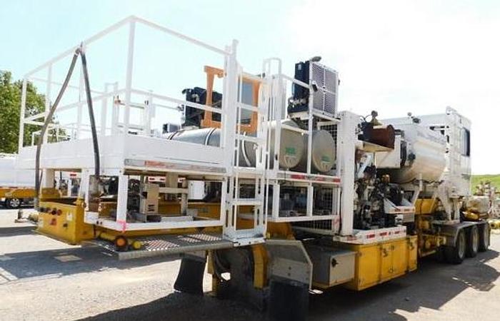 Used 2015 Quintuplex Double Pump Trailer, SERVA