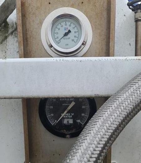 Used 2001 Nitrogen Tank, Skid, CHART