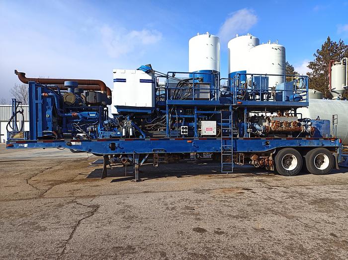 Used 2006 Cement Double Pump Trailer, FALCON