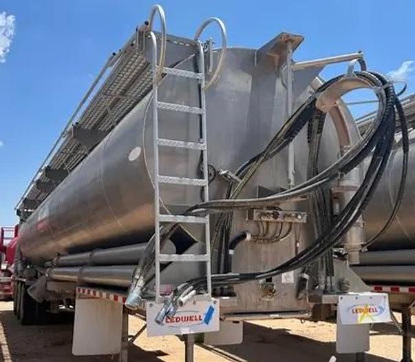 Used 2015 Auger Vacuum Reclaimer Trailer, LEDWELL