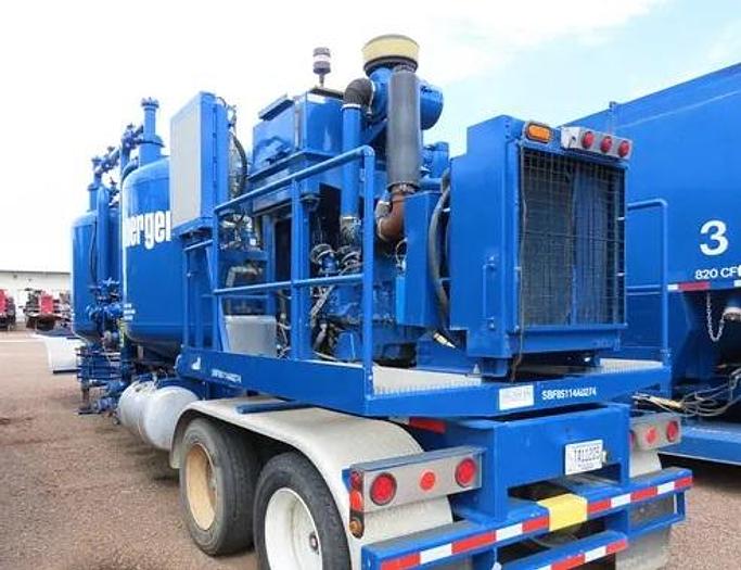 Used 2014 Cement Batch Mixer Trailer, OPERBUS