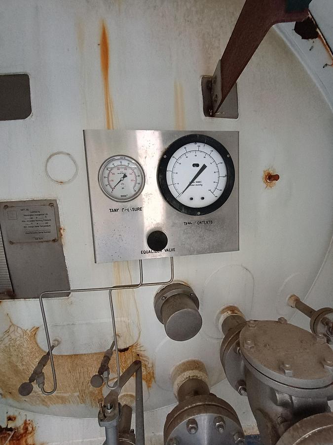 Used 2004 9,600gal Nitrogen Tanker, WESSINGTON CRYOGENICS