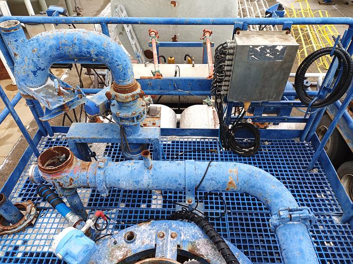 Used 2012 Cement Double Pump Trailer, FALCON