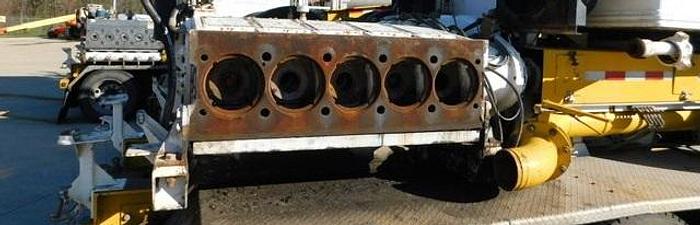 Used 2015 Quintuplex Double Pump Trailer, SERVA