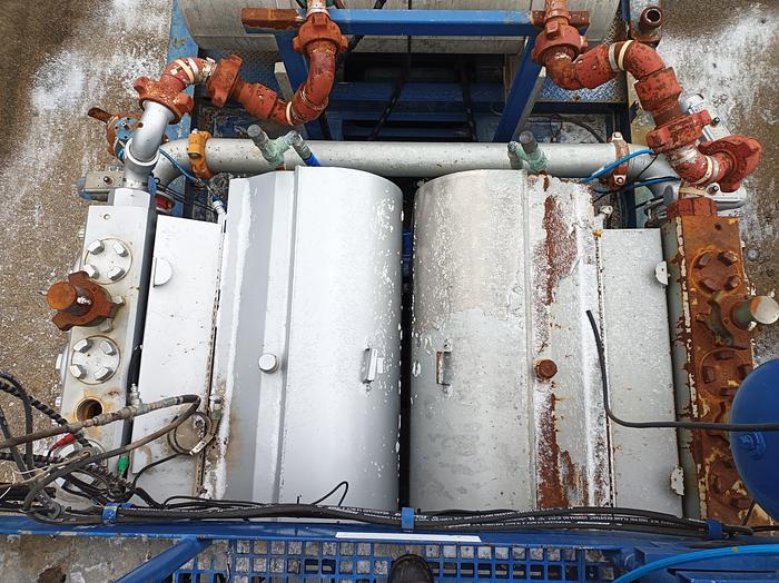 Used 2012 Cement Double Pump Trailer, FALCON