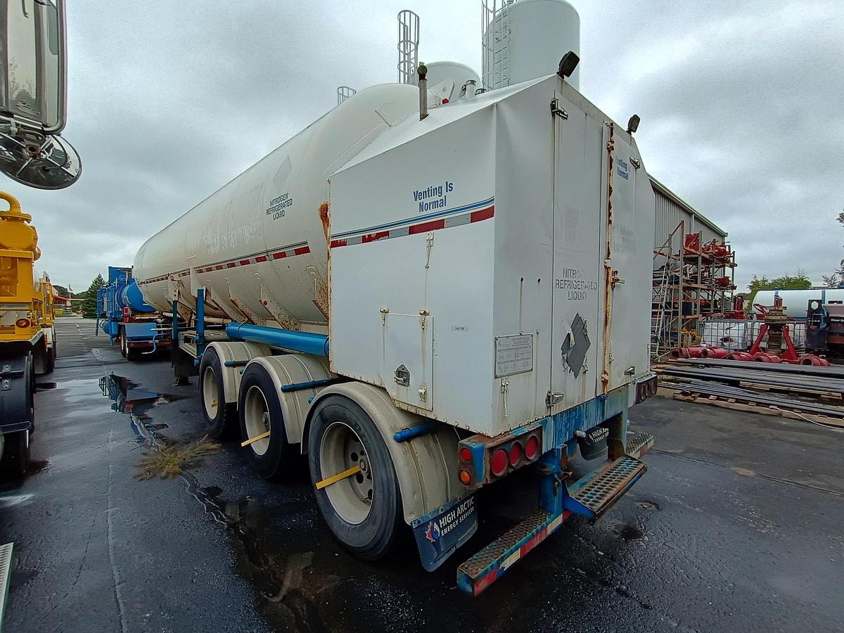 Used 2004 9,600gal Nitrogen Tanker, WESSINGTON CRYOGENICS