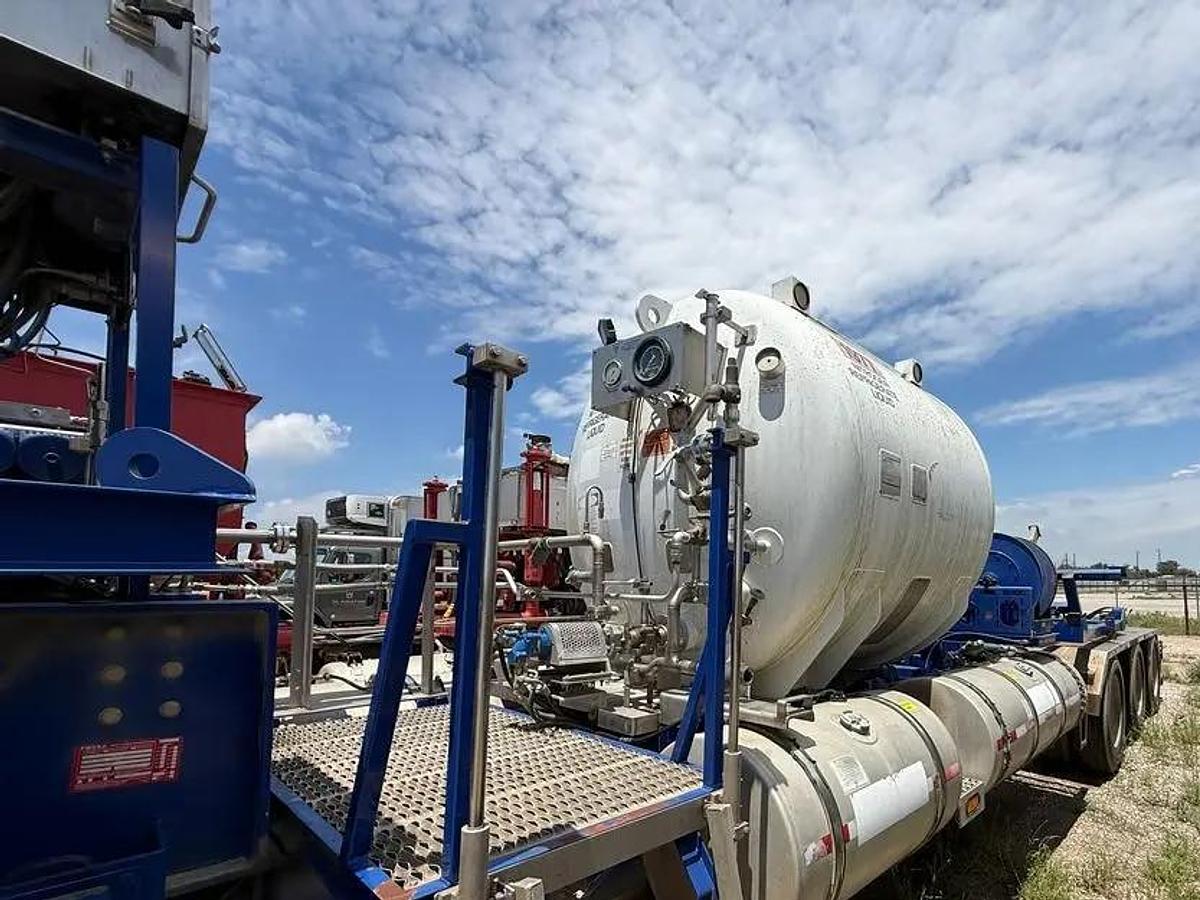 Used 2014 40k Nitrogen Pump Trailer, CS&P Technologies