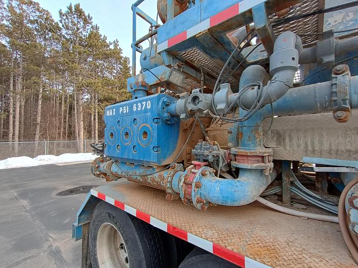 Used 2009 Cement Double Pump Trailer, NOV ROLLIGON