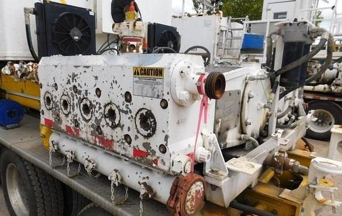 Used 2017 Quintuplex Double Pump Trailer, SERVA