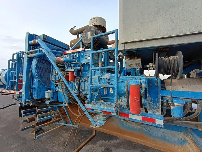 Used 2009 Cement Double Pump Trailer, NOV ROLLIGON