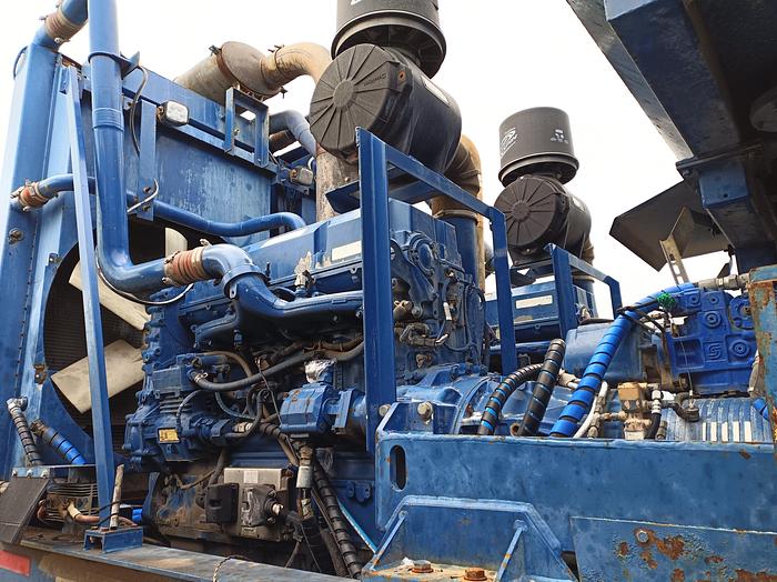 Used 2012 Cement Double Pump Trailer, FALCON