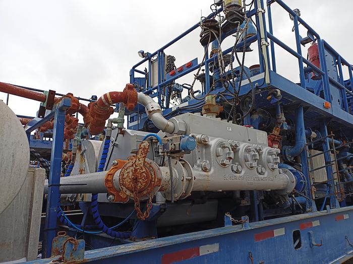 Used 2012 Cement Double Pump Trailer, FALCON