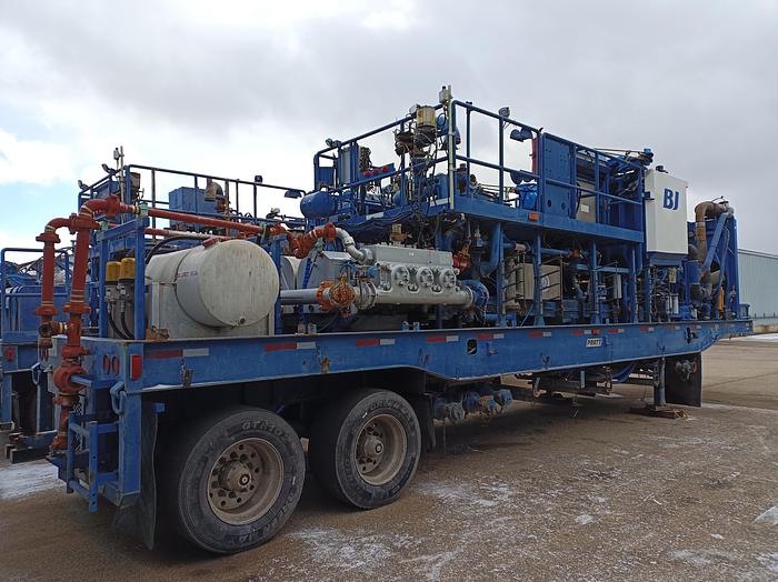 Used 2012 Cement Double Pump Trailer, FALCON