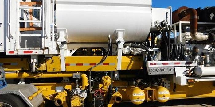 Used 2015 Quintuplex Double Pump Trailer, SERVA