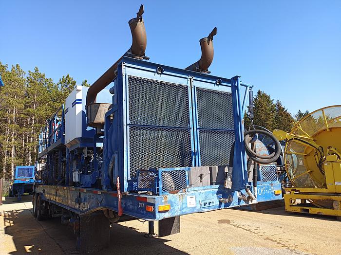 Used 2008 Cement Double Pump Trailer, FALCON