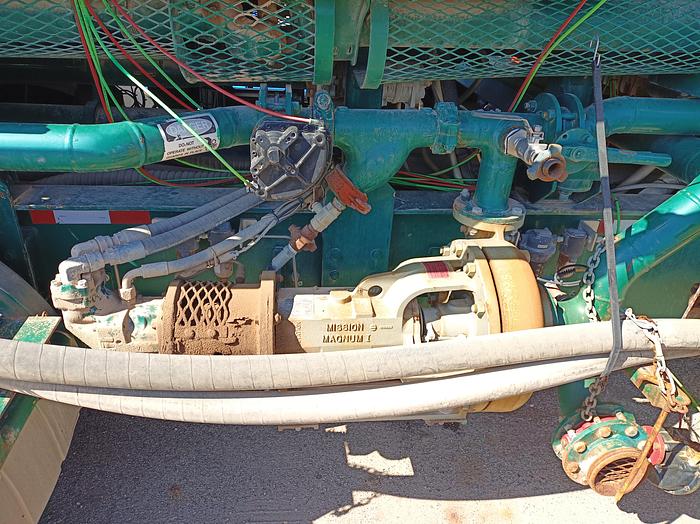 Used 2009 Cement Double Pump Trailer, Enerflow