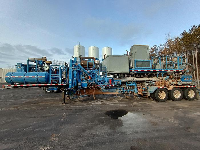 Used 2009 Cement Double Pump Trailer, NOV ROLLIGON