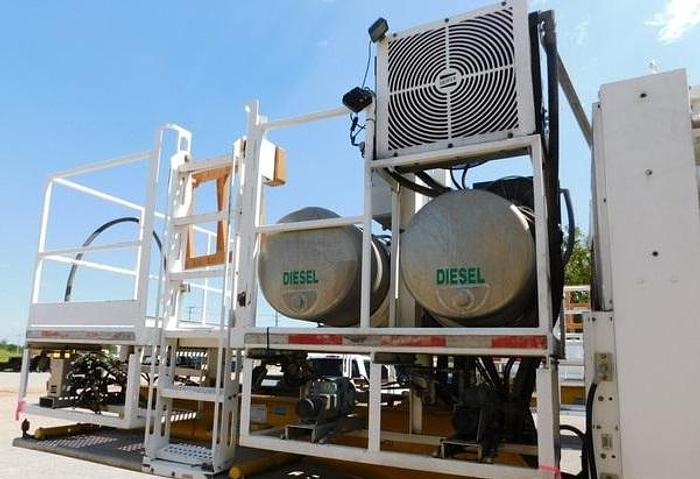 Used 2015 Quintuplex Double Pump Trailer, SERVA