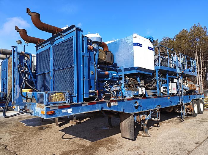 Used 2006 Cement Double Pump Trailer, FALCON