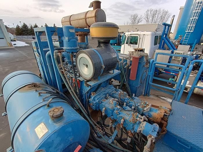 Used 2009 Cement Double Pump Trailer, NOV ROLLIGON