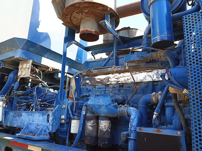 Used 2008 Cement Double Pump Trailer, FALCON