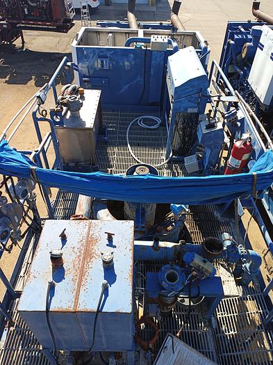 Used 2008 Cement Double Pump Trailer, FALCON