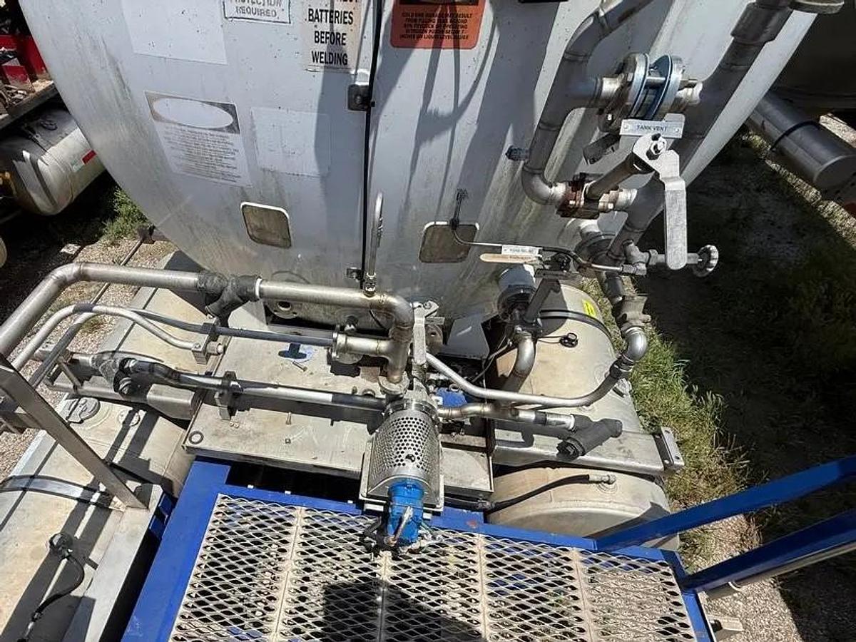 Used 2014 40k Nitrogen Pump Trailer, CS&P Technologies
