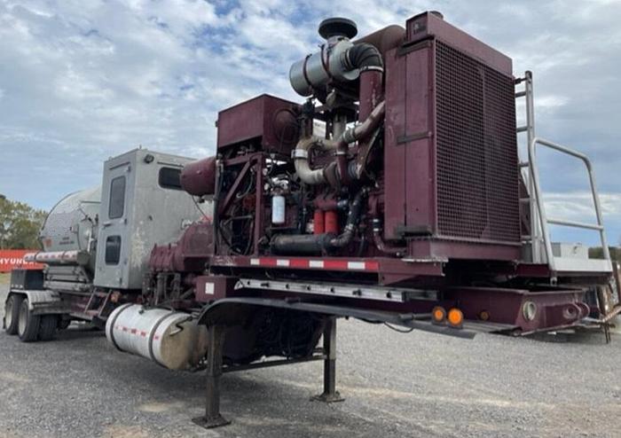 Used 2001 660k Nitrogen Pump Trailer, STEWART & STEVENSON