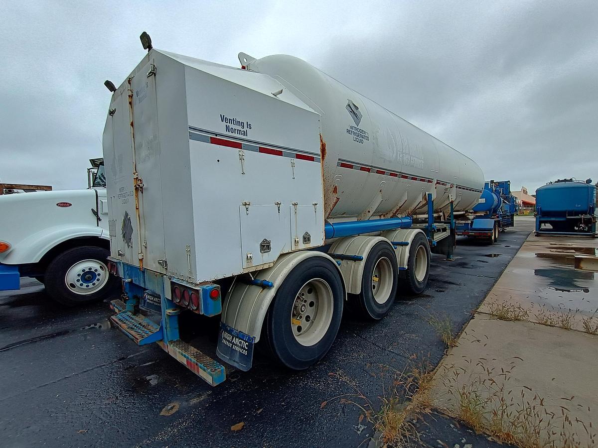 Used 2004 9,600gal Nitrogen Tanker, WESSINGTON CRYOGENICS