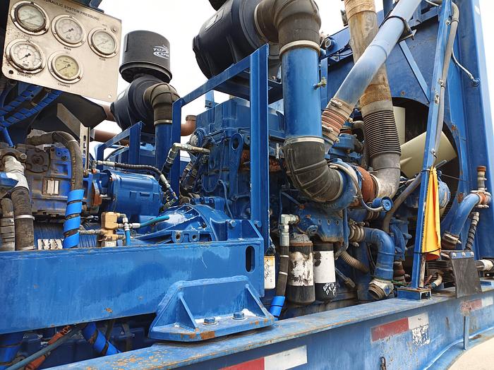 Used 2012 Cement Double Pump Trailer, FALCON