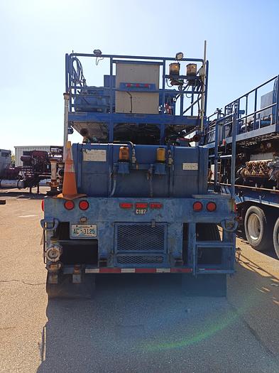 Used 2008 Cement Double Pump Trailer, FALCON