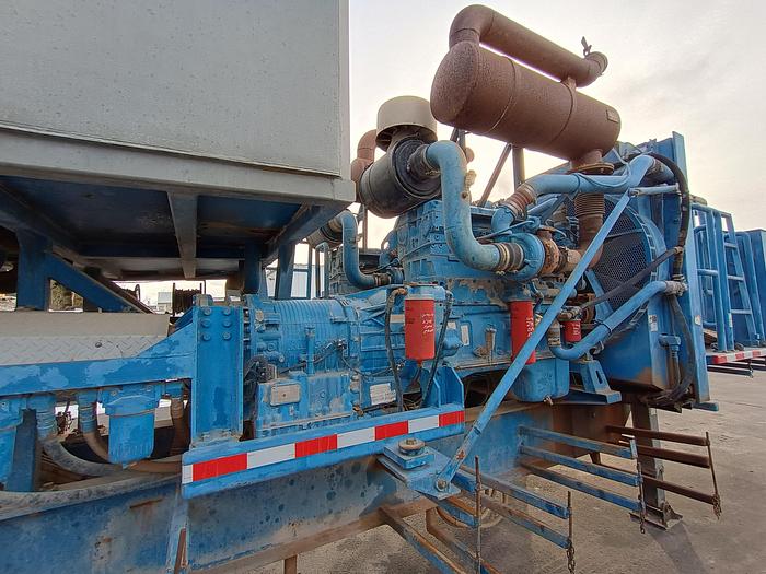 Used 2009 Cement Double Pump Trailer, NOV ROLLIGON