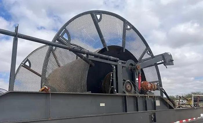 Used 2011 COILED TUBING REEL TRAILER, NOV HYDRARIG